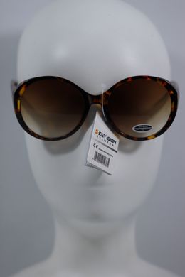 Сонцезахисні окуляри Овальні See Vision Італія 6126G колір лінзи коричневий градієнт 6126