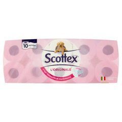 Туалетная бумага Scottex Classic 10 рулонов