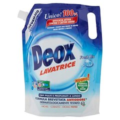 Гель для прання кольорового Deox Lavatrice Ecoformato Blu 18 прань 990 мл