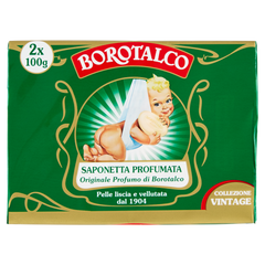Ароматическое мыло Borotalco Vintage collection 2 x 100 г