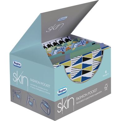 Regina Skin 6 супертонких пакетів по 10 салфеток