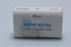 Мыло твердое Near sapone neutro с протеиновым молочком для детей 125г