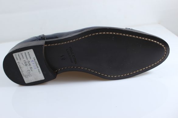 Туфлі чоловічі оксфорди P138 2089м 28.5 см 42 р темно-синій 2089