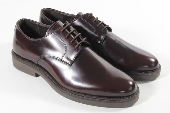 Туфлі чоловічі дербі prodotto Italia 1433м 28.5 см 42 р темно-коричневий 1433