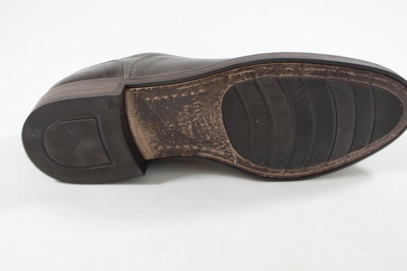 Туфлі чоловічі оксфорди novita 1521м 29.5 см 44 р темно-сірий +1521