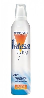 Мусс для укладки волос пена для волос INTESA сильная фиксация 300 мл
