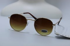 Cолнцезащитные очки круглые See Vision Италия 6082G цвет линз коричневый градиент 6085