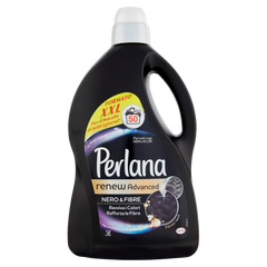 Рідкий засіб для прання PERLANA Nero & Fibre для чорних речей 50 прань 3000мл