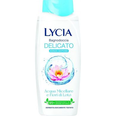 Гель душ LYCIA Bagnodoccia Delicato Acqua Micellare&Fiori Loto 750 мл