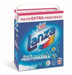 Пральний порошок Lanza  Fusto  Brezza  Mediterranea  універсальний  50  прань 3.125 кг