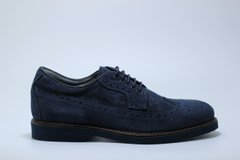 Туфлі чоловічі броги Nero Giardini 42 р 28.5 см сині 9552