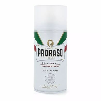 Пена для бритья для чуствительной кожи  Proraso White Shaving Foam 300 мл