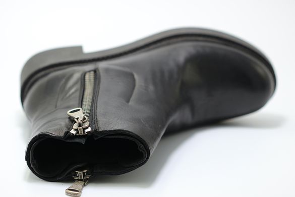 Ботинки женские Made in Italy 37 р 24.5 см черные 9602