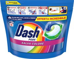 Dash All in1 PODs Профессиональные капсулы для стирки, 64 шт.