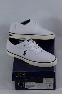Кеди POLO RALPH LAUREN halford-ne-sneakers-vulc white 40 р 5283