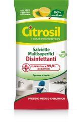 Дезінфікуючі серветки для різних поверхонь, 40 шт.  Citrosil Home Protection