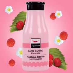 Молочко для тела Aquolina Latte Corpo Fragolina di Bosco земляника 250 мл