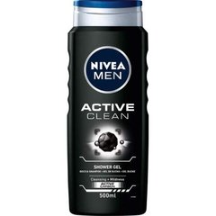 Гель душ Nivea MEN Active Clean 500 мл