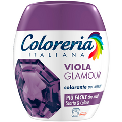 Краска для одежды Coloreria Italiana Viola Glamour фиолетовый гламур 350 г