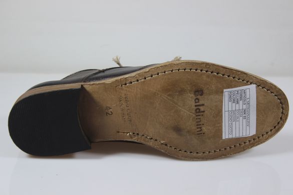 Туфли мужские броги Baldinini 2662м 28.5 см 42 р темно-коричневый 2663