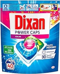 Капсули для прання  кольорових речей   DIXAN POWER POWER CAPS COLOR  40 шт.