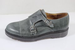 Туфлі чоловічі монки prodotto Italia 3151м 27.5 см 41 р темно-коричневий 3151