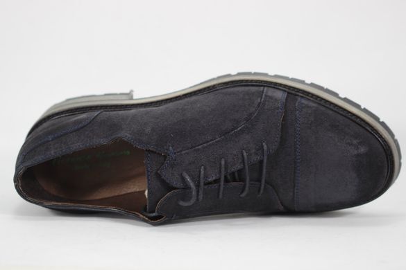 Туфлі чоловічі оксфорди prodotto Italia 5335m 42 р 28.5 см темно-синій 5335