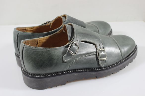 Туфлі чоловічі монки prodotto Italia 3151м 27.5 см 41 р темно-коричневий 3151