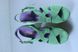 Босоножки на каблуке onako 36 р 24 см цвет мяты 2283