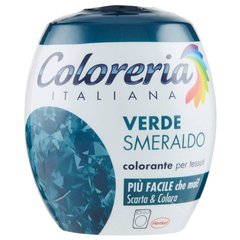 Краска для одежды Coloreria Italiana  VERDE SMERALDO ИЗУМРУД 350 г