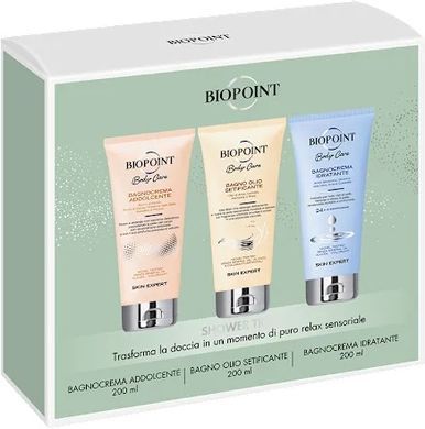 Гель для душу Biopoint 200 мл x 3