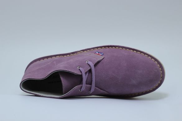 Ботинки дезерты ATXA 37 р 24.5 см фиолетовые 7540