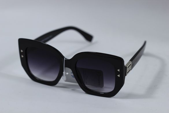 Сонцезахисні окуляри Квадратні See Vision Італія 6138G колір лінзи чорний градієнт 6138
