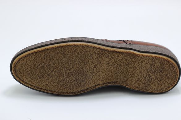 Туфлі чоловічі броги SOLDINI 7291М 44 р 29.5 см коричневі 7291